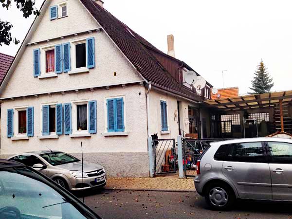 Kreuzung Hahnenstraße und Hecklestraße, October 2015.