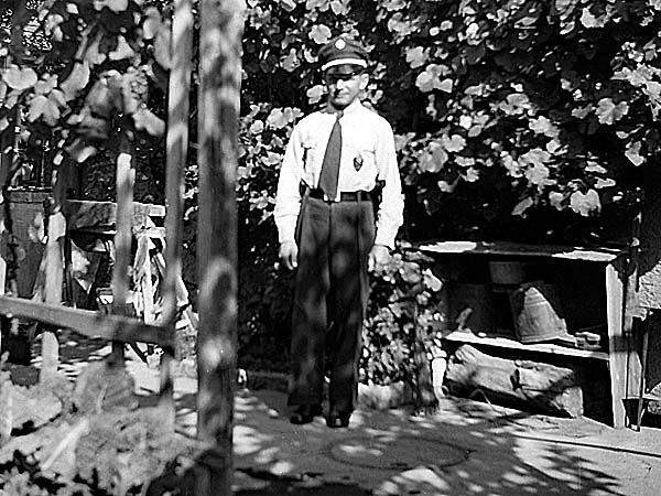 Vater als Polizist 1946 -1954.